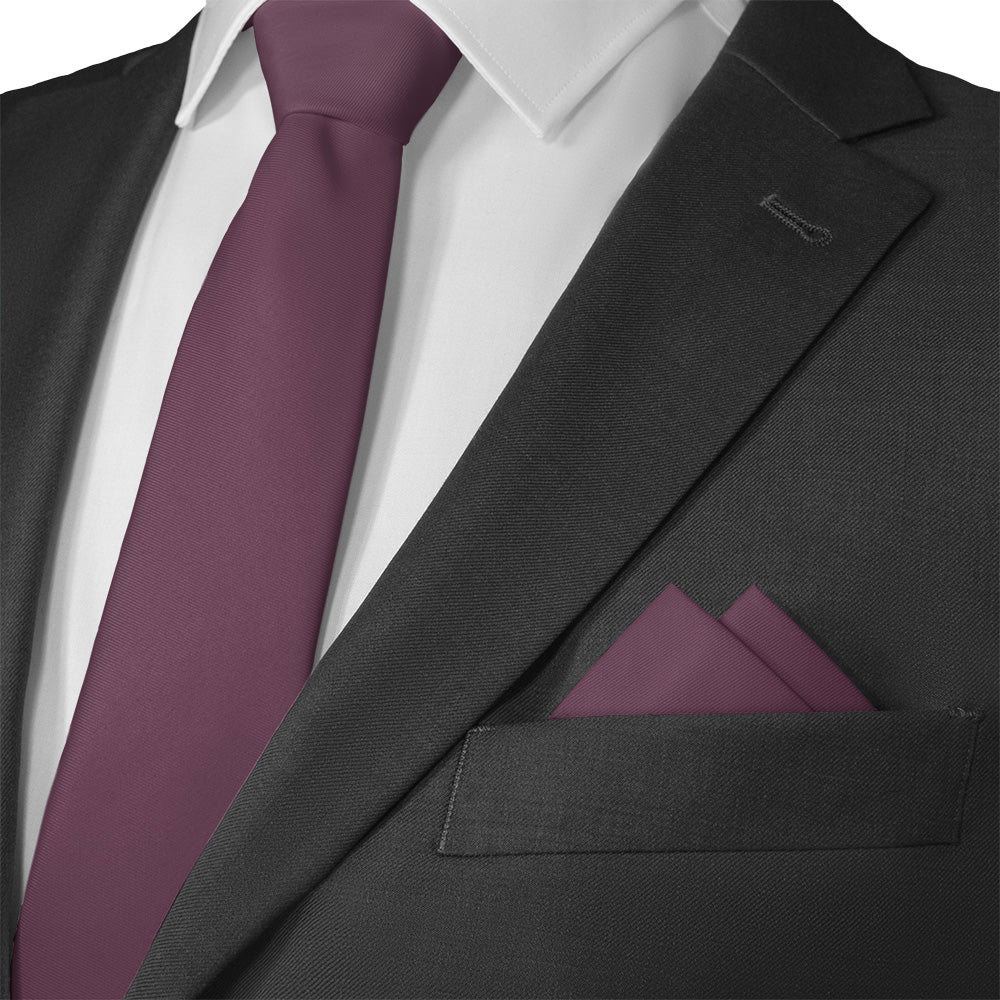 Azazie Acai Pocket Square - 12" Square - Knotty Tie Co.