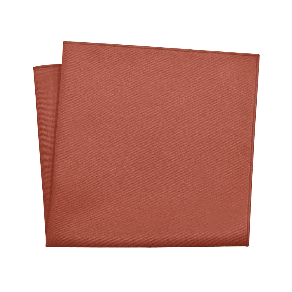 Azazie Auburn Pocket Square - 12" Square - Knotty Tie Co.