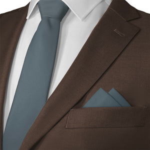 Azazie Bermuda Pocket Square - Matching Necktie- Knotty Tie Co.