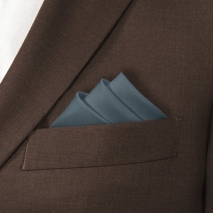 Azazie Bermuda Pocket Square - Stairs Fold - Knotty Tie Co.