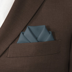 Azazie Bermuda Pocket Square - Scalloped Fold - Knotty Tie Co.