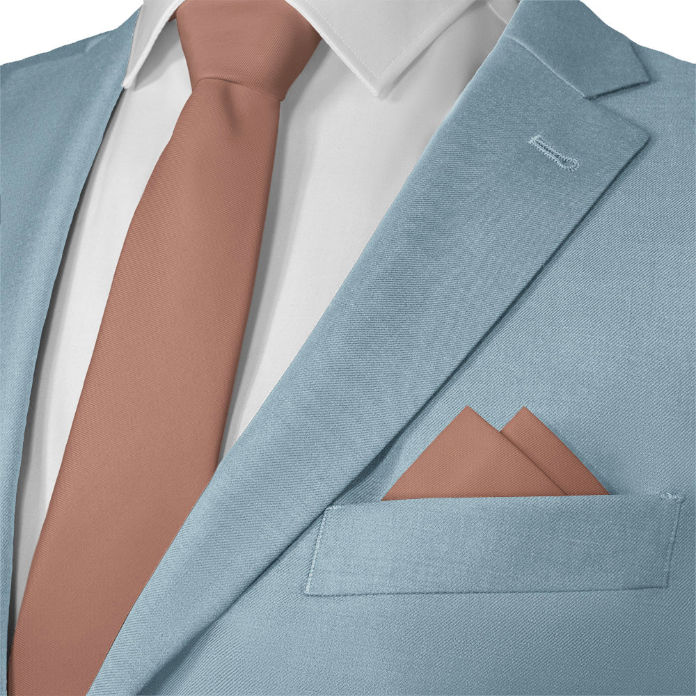 Azazie Bronzer Pocket Square - 12" Square - Knotty Tie Co.