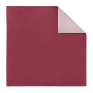 Azazie Burgundy Pocket Square - Printed - Knotty Tie Co.