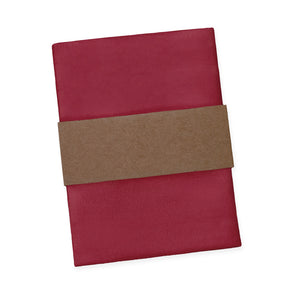 Azazie Burgundy Pocket Square - Packaging - Knotty Tie Co.