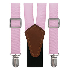 Azazie Candy Pink Suspenders - Main View - Knotty Tie Co.