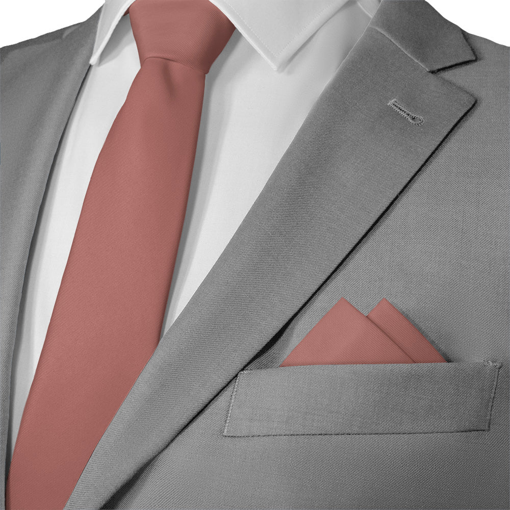 Azazie Cedar Rose Pocket Square - 12" Square - Knotty Tie Co.