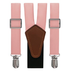 Azazie Coral Suspenders - Main View - Knotty Tie Co.