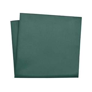 Azazie Dark Green Pocket Square - 12" Square - Knotty Tie Co.