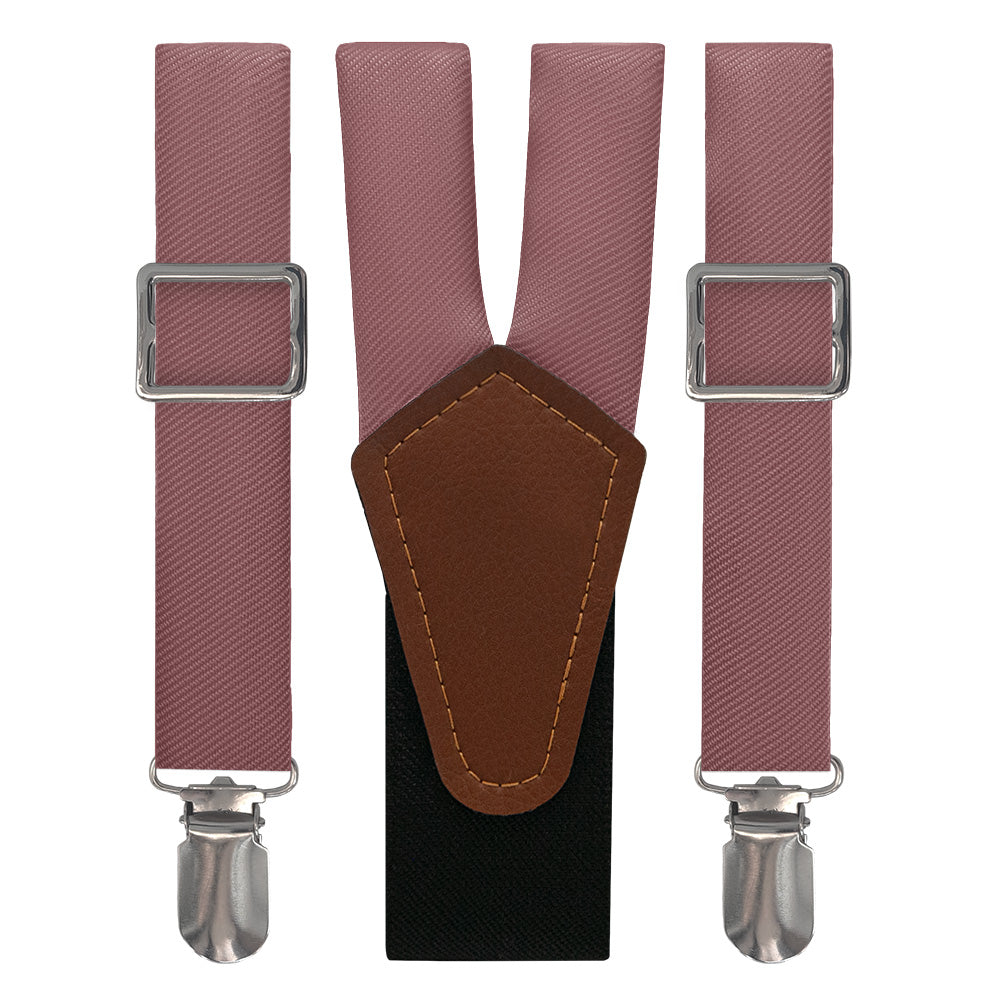 Azazie Desert Rose Suspenders - Main View - Knotty Tie Co.