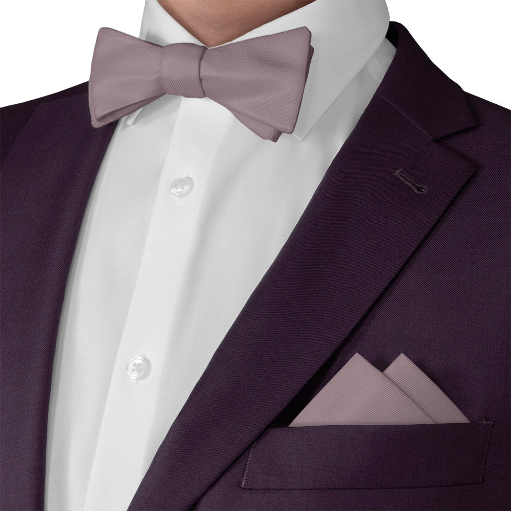 Azazie Dusk Pocket Square - Matching Bow Tie - Knotty Tie Co.