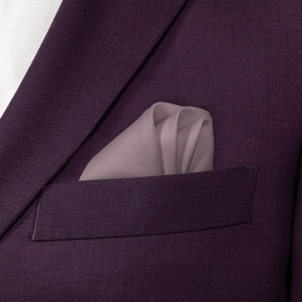 Azazie Dusk Pocket Square - Wave Fold - Knotty Tie Co.