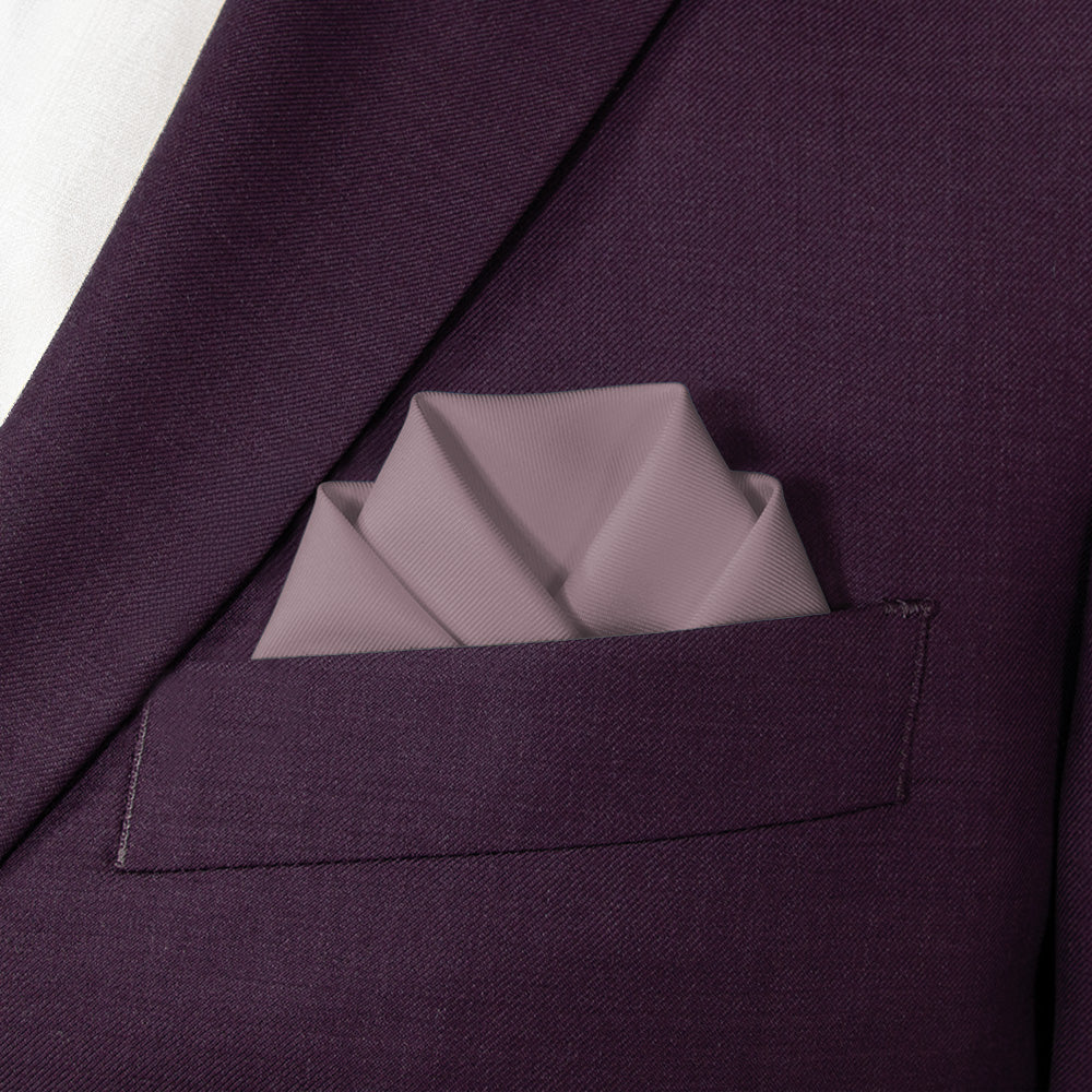 Azazie Dusk Pocket Square - Scalloped Fold - Knotty Tie Co.