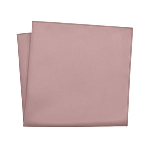 Azazie Dusty Rose Pocket Square - 12" Square - Knotty Tie Co.