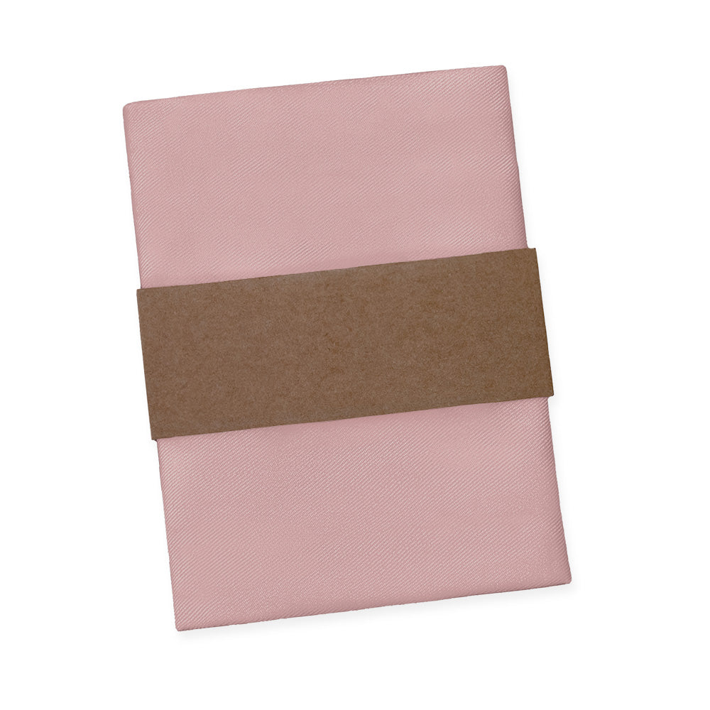 Azazie Dusty Rose Pocket Square - Packaging - Knotty Tie Co.