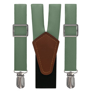 Azazie Eucalyptus Suspenders - Main View - Knotty Tie Co.