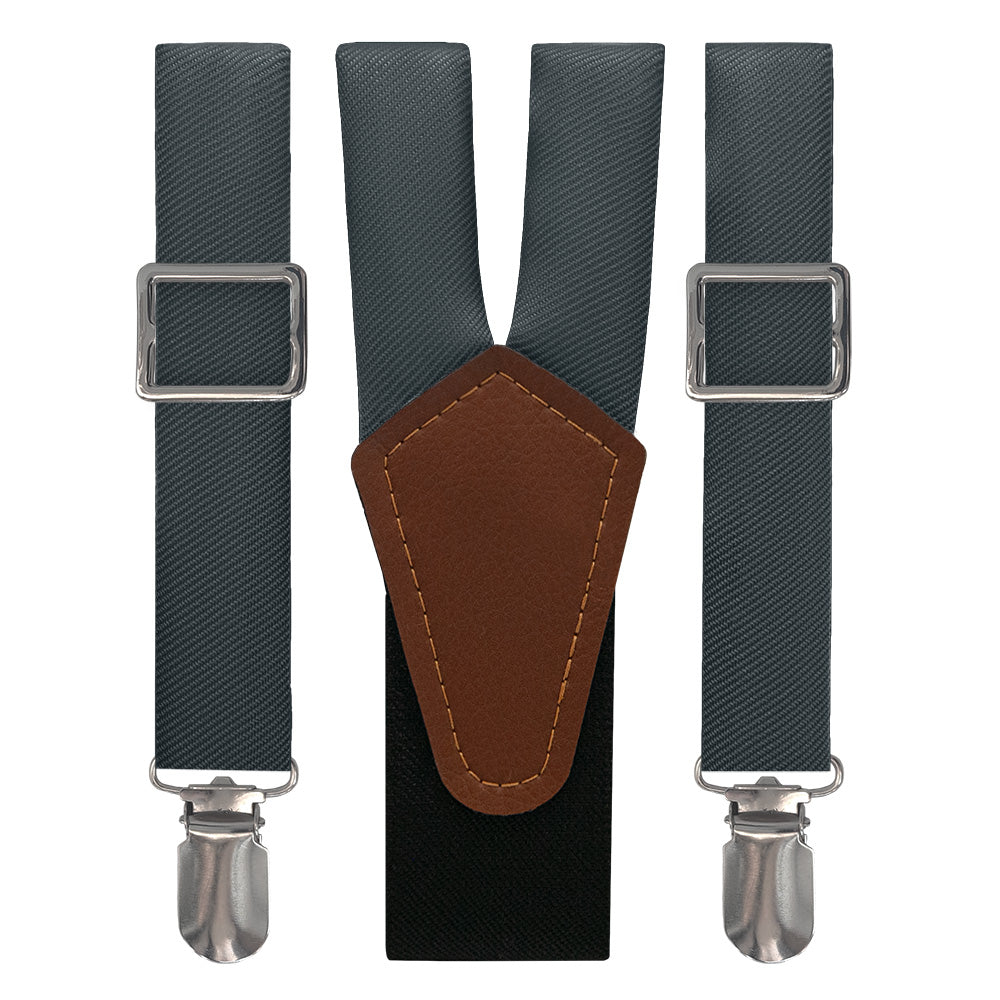 Azazie French Blue Suspenders - Main View - Knotty Tie Co.