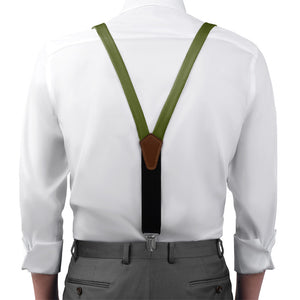 Azazie Juniper Suspenders - On Model Front View - Knotty Tie Co.