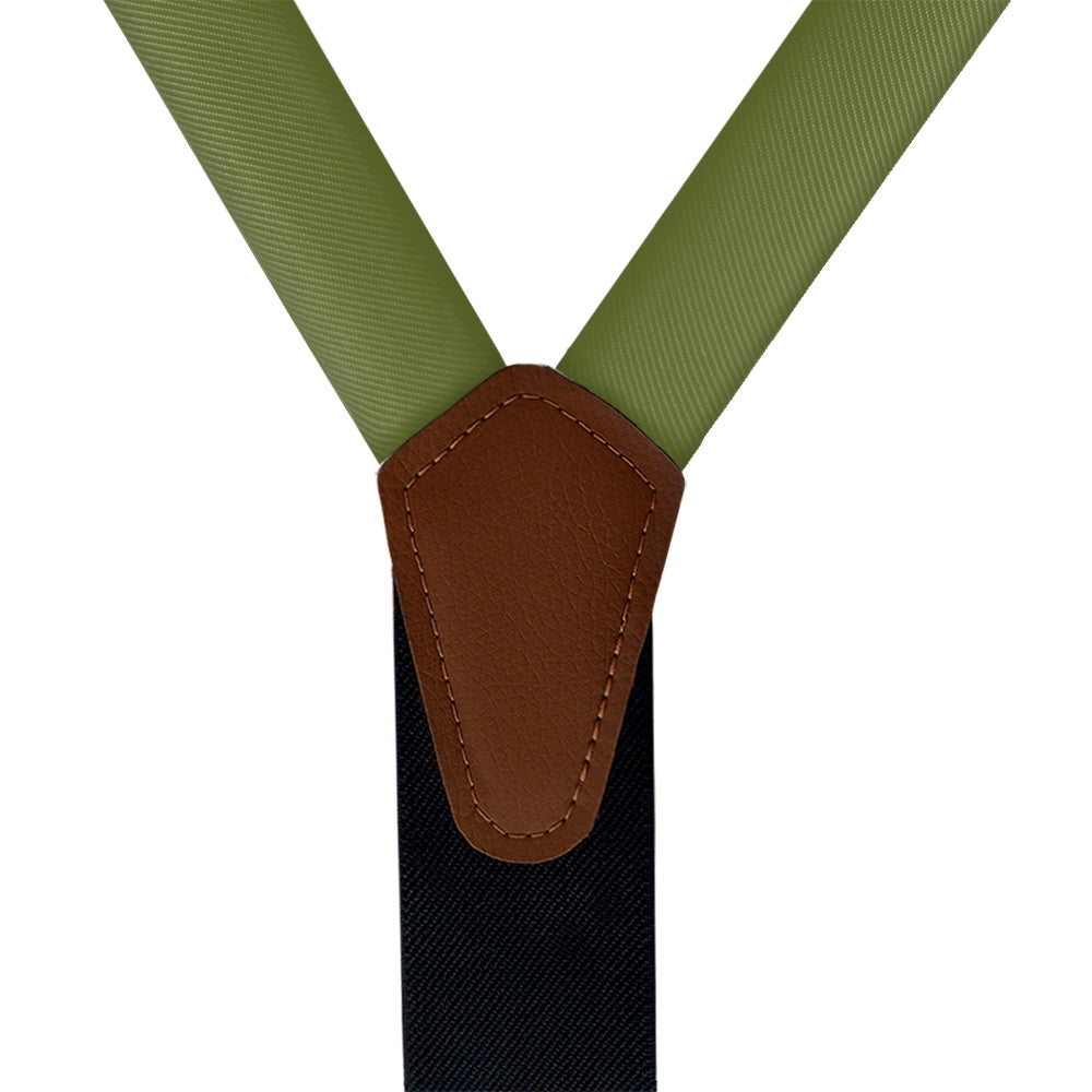 Azazie Juniper Suspenders - Vegan Leather Y-Back - Knotty Tie Co.