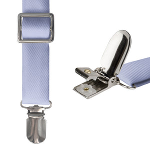 Azazie Lavender Suspenders - Hardware and Strap - Knotty Tie Co.