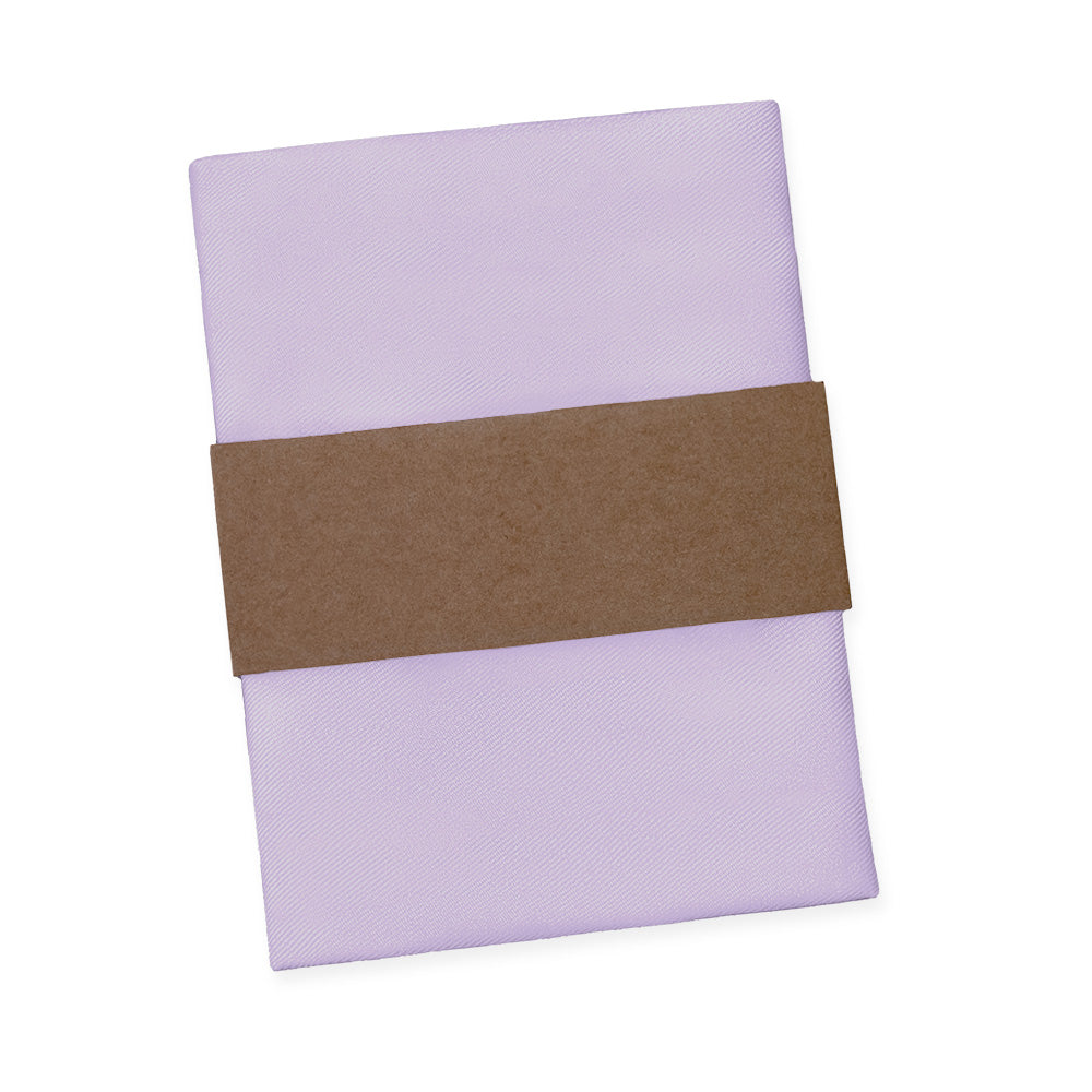 Azazie Lilac Pocket Square - Packaging - Knotty Tie Co.