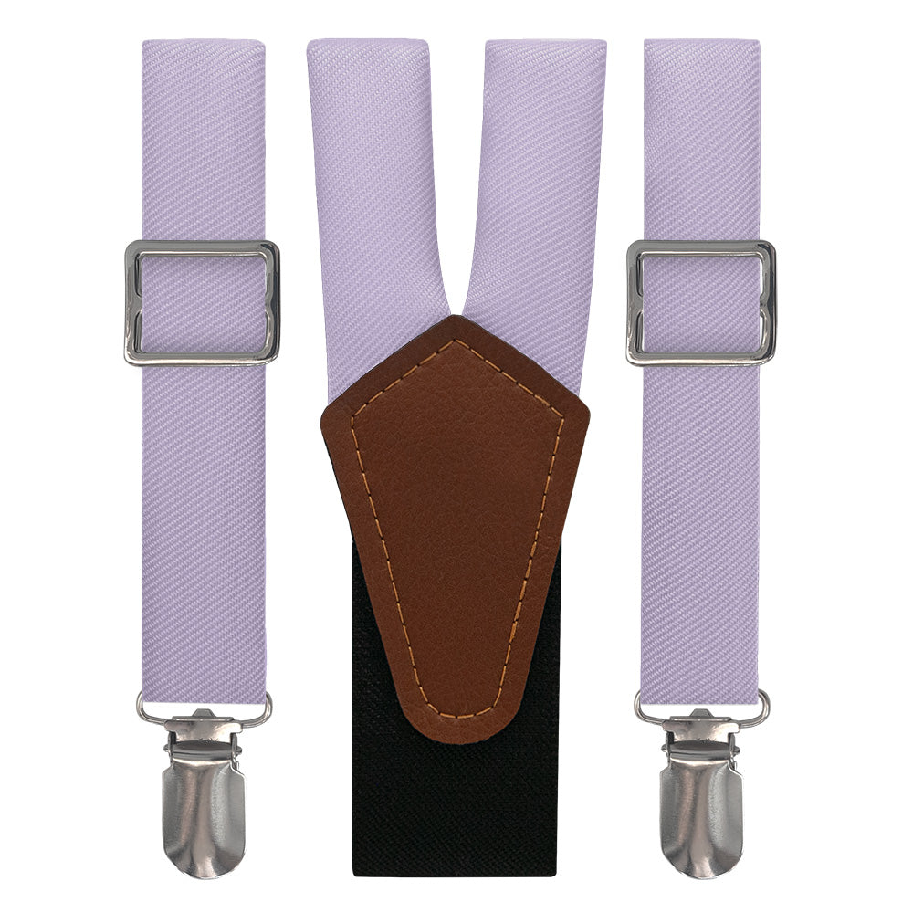 Azazie Lilac Suspenders - Main View - Knotty Tie Co.