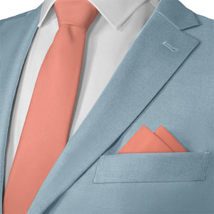 Azazie Mai Tai Pocket Square - Matching Necktie- Knotty Tie Co.