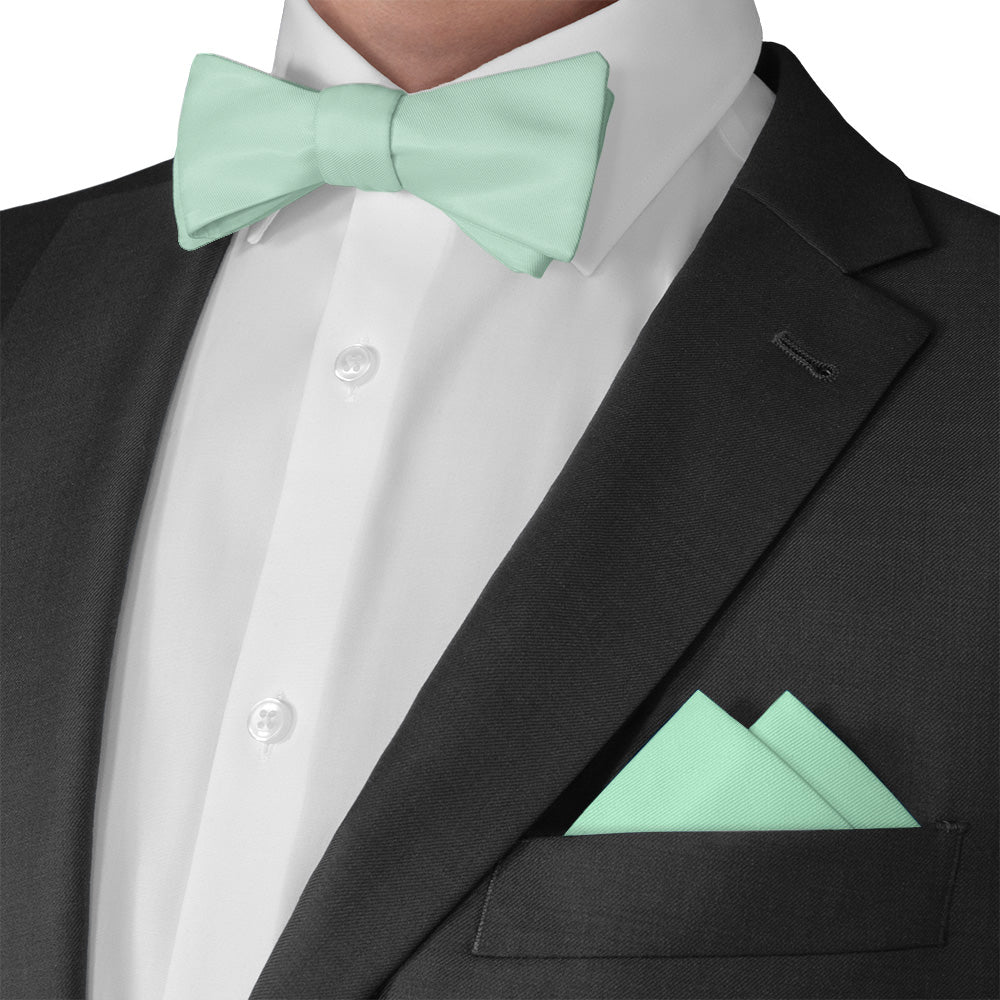 Azazie Malibu Pocket Square - Matching Bow Tie - Knotty Tie Co.