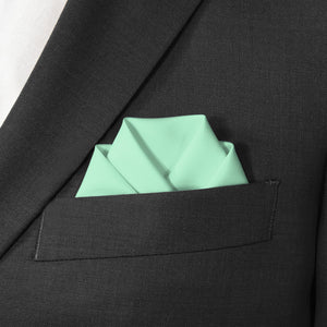 Azazie Malibu Pocket Square - Scalloped Fold - Knotty Tie Co.