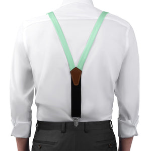 Azazie Malibu Suspenders - On Model Front View - Knotty Tie Co.