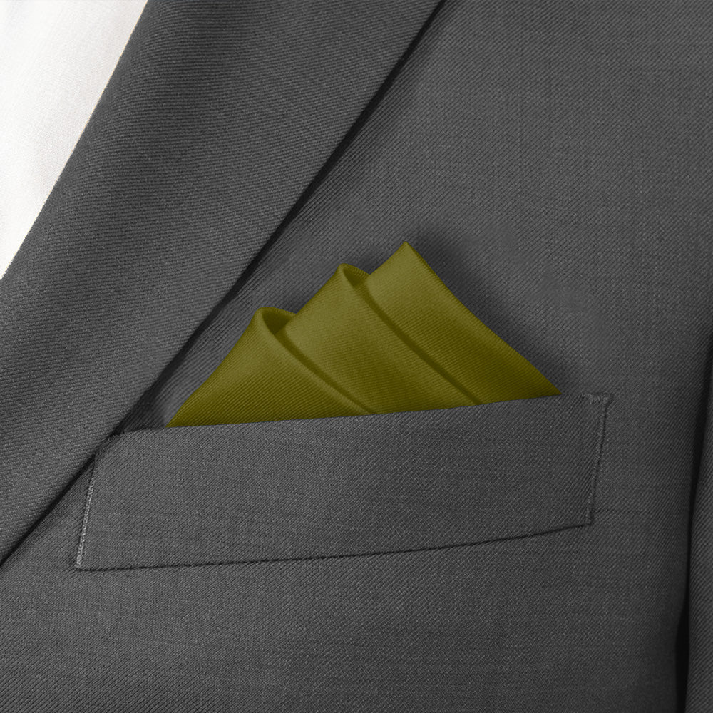 Azazie Martini Pocket Square - Stairs Fold - Knotty Tie Co.