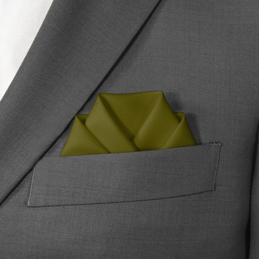 Azazie Martini Pocket Square - Scalloped Fold - Knotty Tie Co.