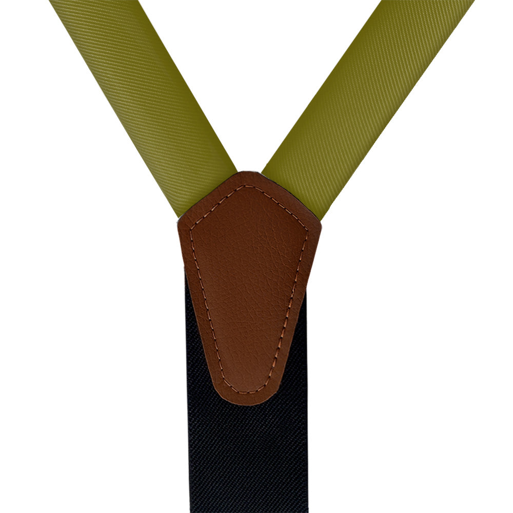 Azazie Martini Suspenders - Vegan Leather Y-Back - Knotty Tie Co.