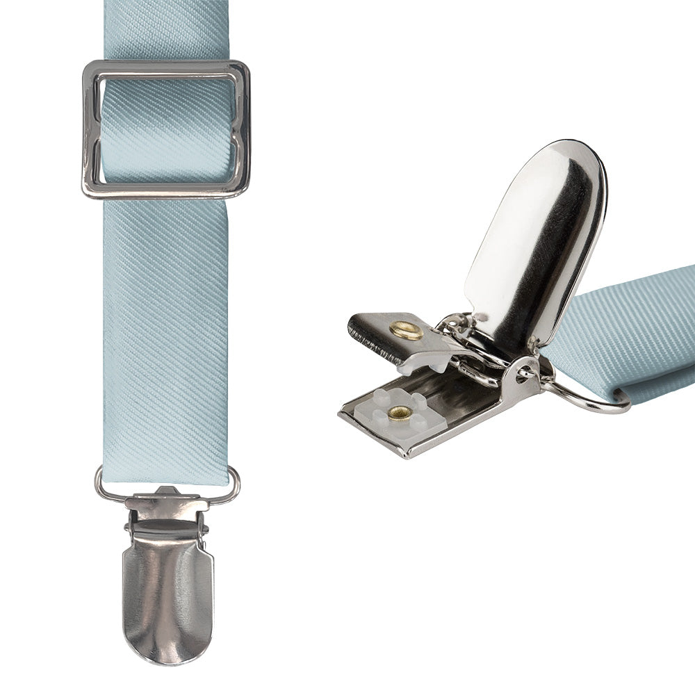 Azazie Mist Suspenders - Hardware and Strap - Knotty Tie Co.