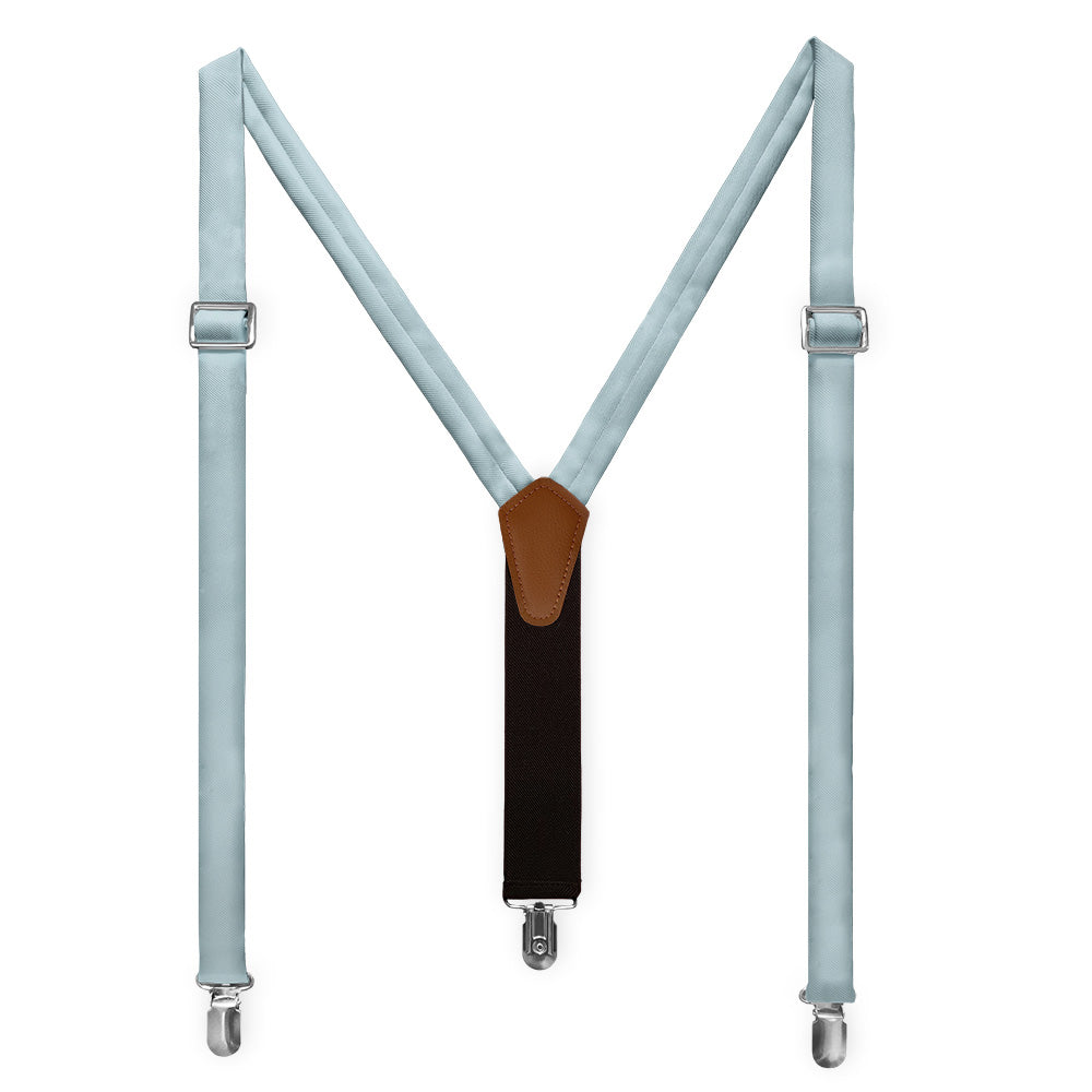 Azazie Mist Suspenders - Full Front View - Knotty Tie Co.