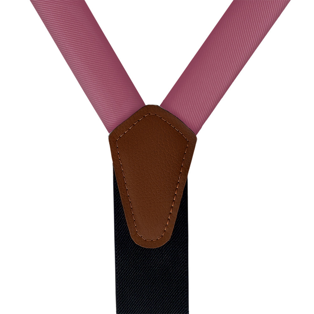 Azazie Mulberry Suspenders - Vegan Leather Y-Back - Knotty Tie Co.