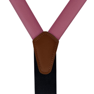 Azazie Mulberry Suspenders - Vegan Leather Y-Back - Knotty Tie Co.