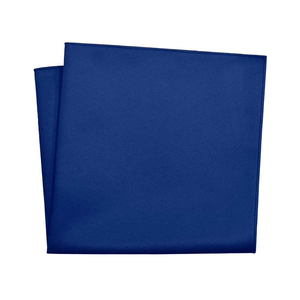 Azazie Navy Blue Pocket Square - 12" Square - Knotty Tie Co.