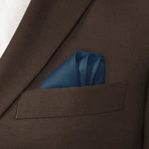 Azazie Neptune Pocket Square - Wave Fold - Knotty Tie Co.