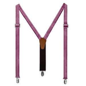 Azazie Orchid Suspenders - Full Front View - Knotty Tie Co.