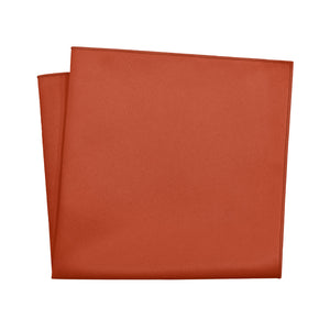 Azazie Paprika Pocket Square - 12" Square - Knotty Tie Co.