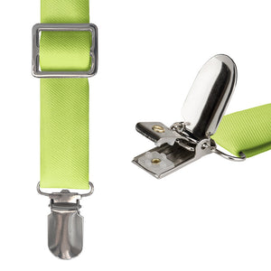 Azazie Pear Suspenders - Hardware and Strap - Knotty Tie Co.