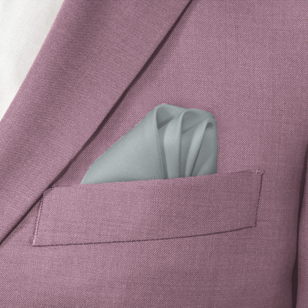 Azazie Pebble Pocket Square - Wave Fold - Knotty Tie Co.