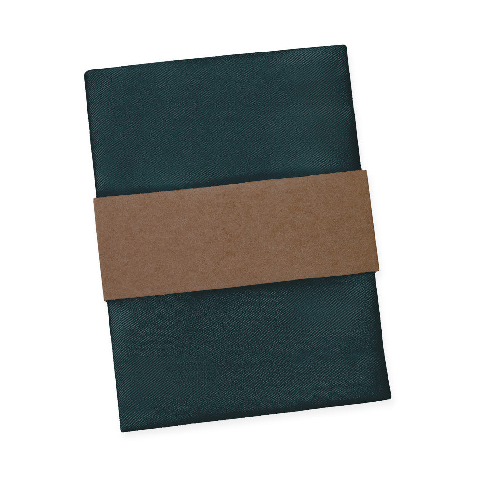 Azazie Pine Pocket Square - Packaging - Knotty Tie Co.