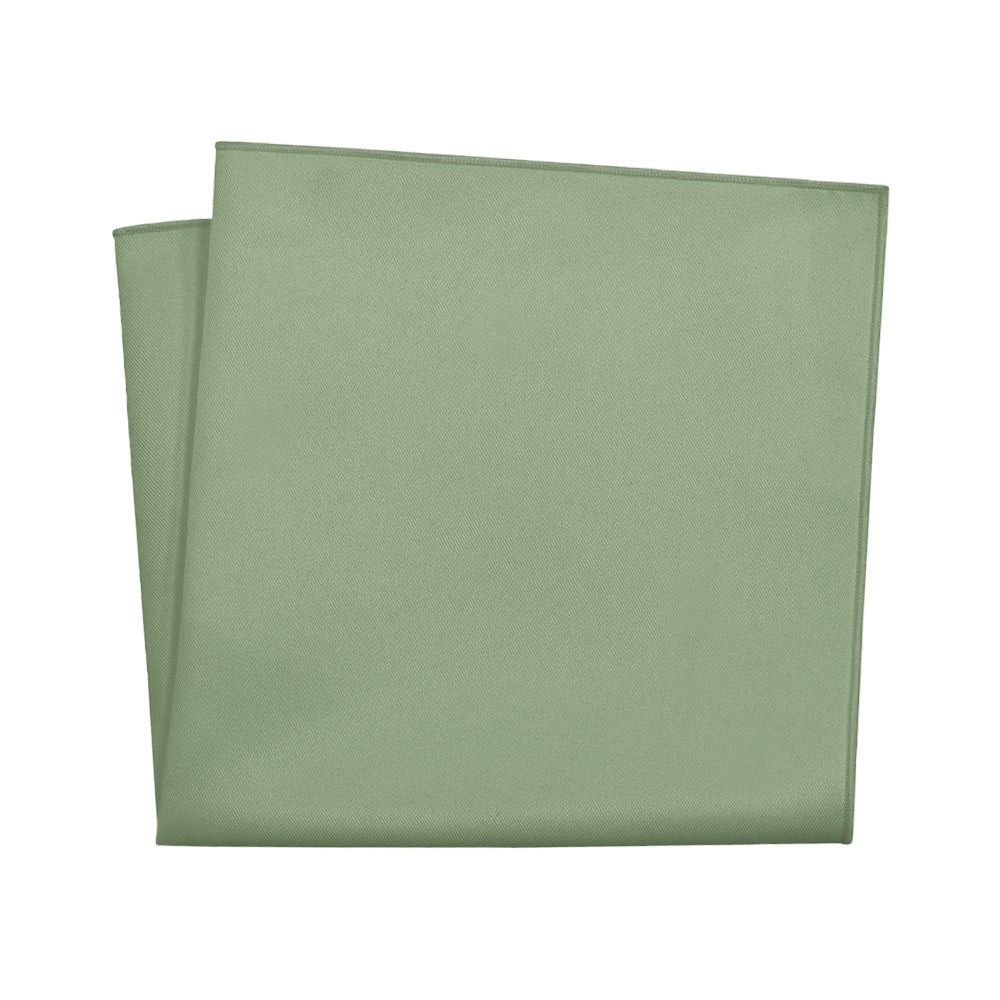 Azazie Pistachio Pocket Square - 12" Square - Knotty Tie Co.