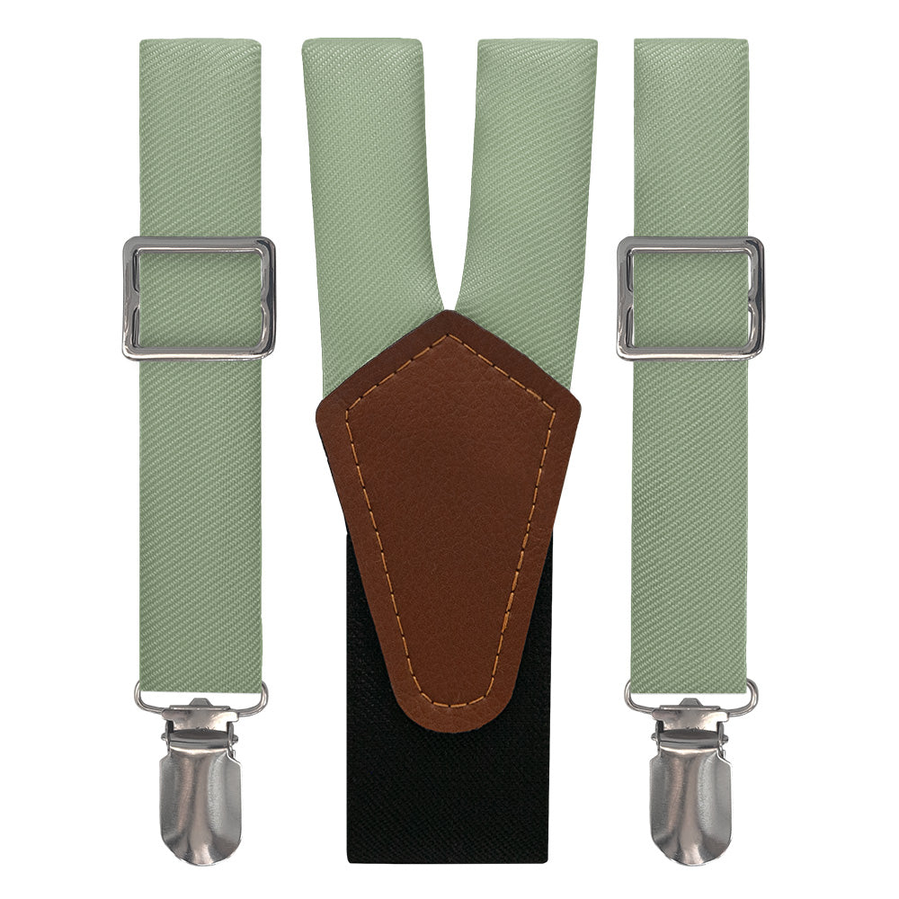 Azazie Pistachio Suspenders - Main View - Knotty Tie Co.