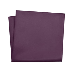 Azazie Plum Pocket Square - 12" Square - Knotty Tie Co.