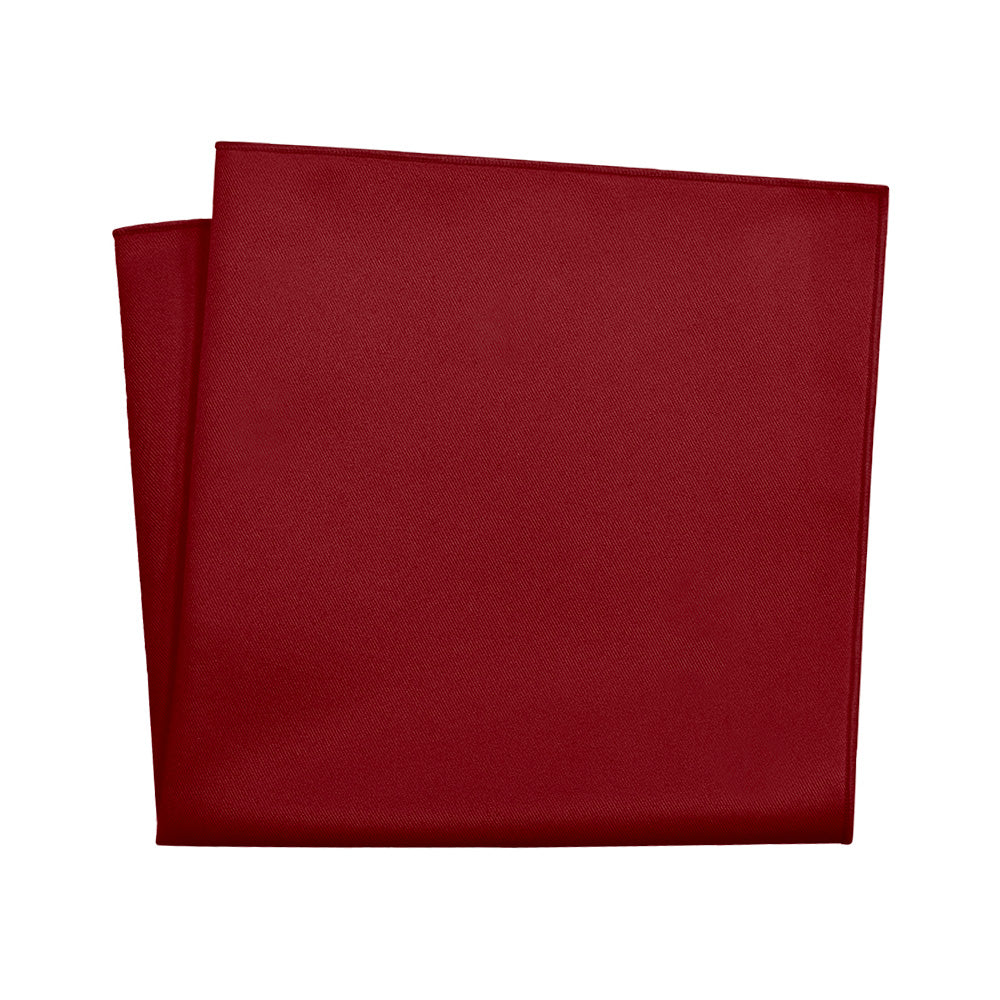 Azazie Pomegranate Pocket Square - 12" Square - Knotty Tie Co.