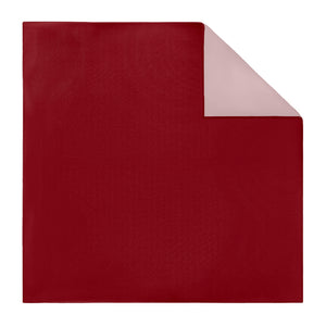 Azazie Pomegranate Pocket Square - Printed - Knotty Tie Co.