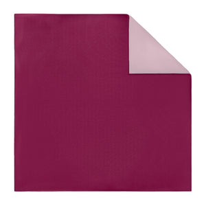 Azazie Raspberry Pocket Square - Printed - Knotty Tie Co.