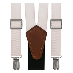 Azazie Rose Petal Suspenders - Main View - Knotty Tie Co.